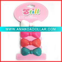 Hair clip with bow