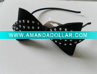 PU butterfly headband