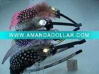 Wholesale 2011 fashion feather accessories headband