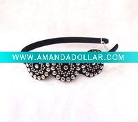 Fashion satin covered handmake headband