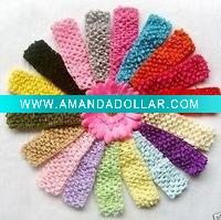 1.5" Toddler Crochet Headbands