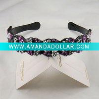 Wholesale 2011 fashion plastic girl elastic hair bands