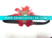 Wholesale Fashion feathr headband with the diamond in the middle