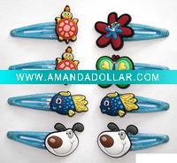 pvc hair clip