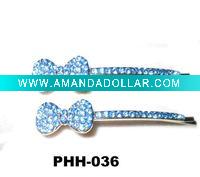 Wholesale pretty hair pins/fashion hair pins/fashion rhinestone hair clips(PHH-036)