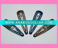 Wholesale 67mm epoxy hair clips,snap clips