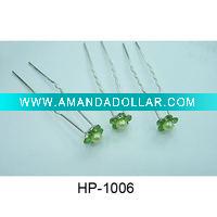 Wholesale Fashion crystal hairpins/hair fork/bridal hair pin