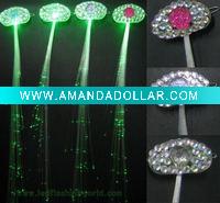 Wholesale 2011 fashion stone hair clip, flashing hair pin