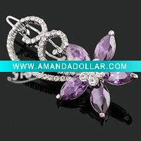 Wholesale crystal hair clip