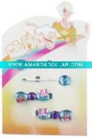 Wholesale hair accessory with crystal hair clips