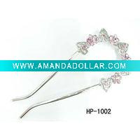 Wholesale Fashion hair pin/hairpins/hair fork/bridal hair pin/hair ornamentHP-1002
