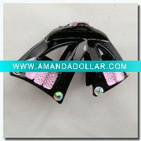 Wholesale 2011 hot lady's clear plastic hair extension clip