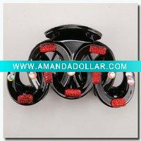 Wholesale 2011 hot women's plastic hair claw clip