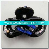 Wholesale 2011 fashion lady's plastic clip on hair extension