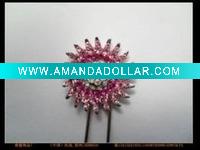 Wholesale flower shape hair pin(DAH40035)