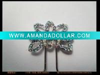 Wholesale flower shape hair pin(DAH40036)