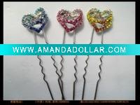 Wholesale love mold hair pin(DAH40042)