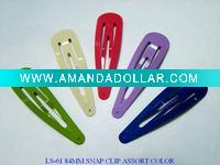 Wholesale fashion hair snap clip