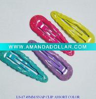 Wholesale fashion hair snap clip
