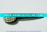 Wholesale hairgrip with crystal decoration