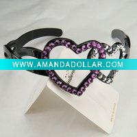 Wholesale 2011 fashion lady's plastic hair band styles