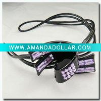Wholesale 2011 hot women's plastic braid hair band