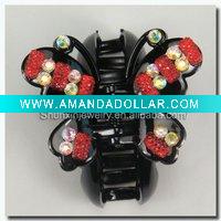 Wholesale 2011 hot lady's plastic hair claw clip