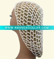 crochet snood cap