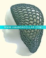 crochet snood cap