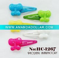 Wholesale hair clip with butterfly/fashion butterfly hair accessory