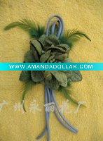 Wholesale Evening brooch with feather
