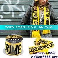 acrylic knitted advertising scarf