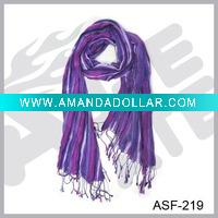 Wholesale fashion strip scarf