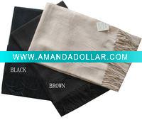Soft Acrylic Scarf In Plain Color