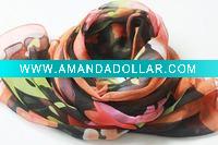 Wholesale fashion long silk scarf