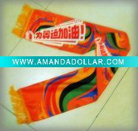 Wholesale printing polyester football scarf