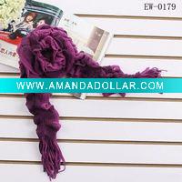 Wholesale cotton acrylic scarf