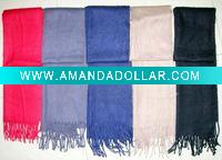 acrylic cashmere scarf plain color