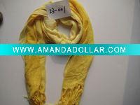 Wholesale Ladies' 100%cotton scarf