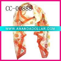 Wholesale 100%Polyester scarf&Fashion scarf