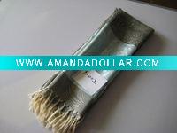 Ladies' 50%cotton and 50%polyesterscarf