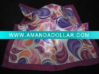 100%polyester scarves