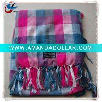 Wholesale colorful square scarf