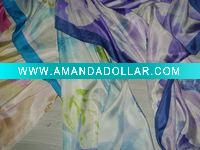 100% Silk Printed Scarf