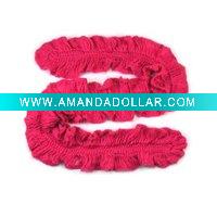 Wholesale 2011 Pure Red Knitted Wool Scarf SAF223