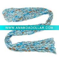 Wholesale 2011 Beautiful Colorful Silk Satin Scarf SAF259