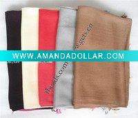 Wholesale Terylene Shawl Mix Color, 192x73cm