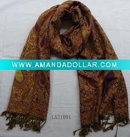 VIscose Jacquard Scarf/Shawl