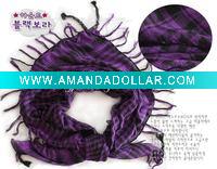 Wholesale cotton triangle scarf tassel shawl