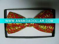 polyester men's bow tie